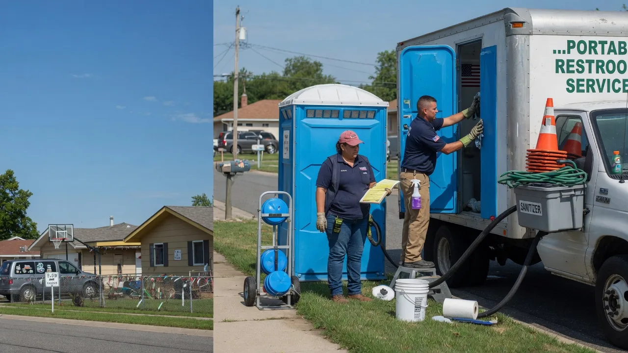 Portable Toilet Rental in Wolflake, IN near me